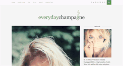 Desktop Screenshot of myeverydaychampagne.com